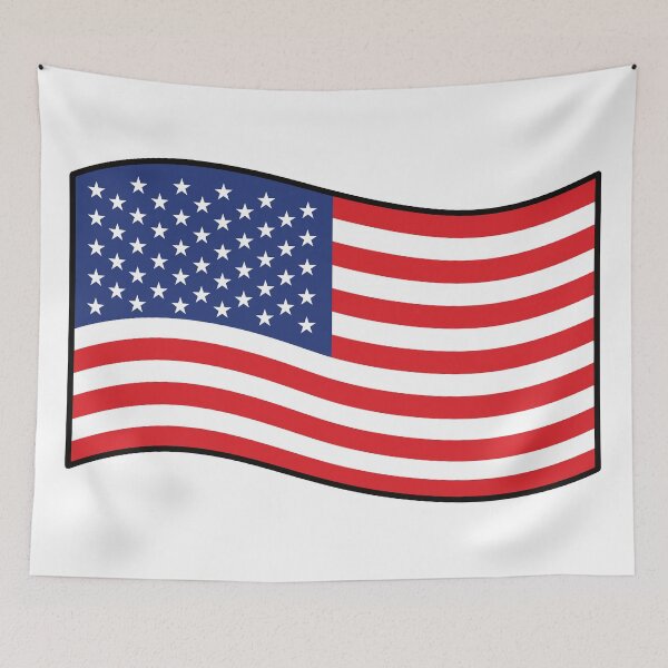 Item preview, Waving American Flag Stars and Stripes Patriotic USA designed and sold by FemmePod.