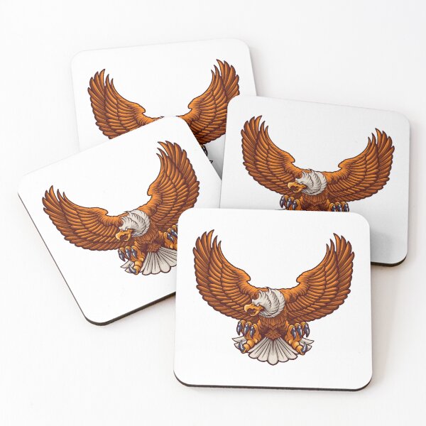 Item preview, Powerful Flying Eagle – Fierce Bird of Prey designed and sold by Sed94.