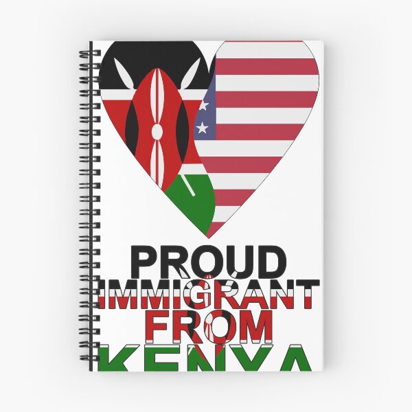 Item preview, Proud Immigrant From Kenya designed and sold by TheIconSmith.