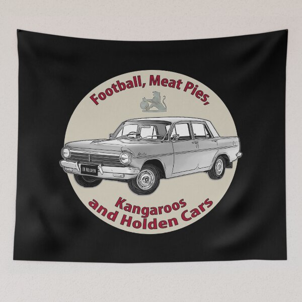 Item preview, EH Holden Sedan | Football, Meat Pies, Kangaroos and Holden Cars | Aussie Classic designed and sold by Michael van der Hoorn.