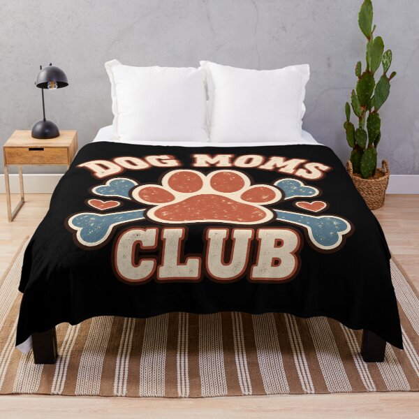 Item preview, Dog Moms Club Vintage Paw Print Dog Lovers Women designed and sold by Photo-Sphere101.