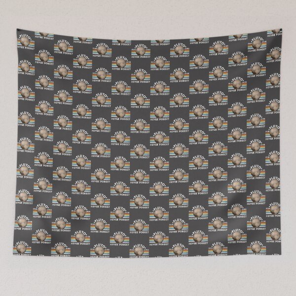 Item preview, Pluto Never Forget - Tribute to the Beloved Dwarf Planet Design designed and sold by Duttifco.
