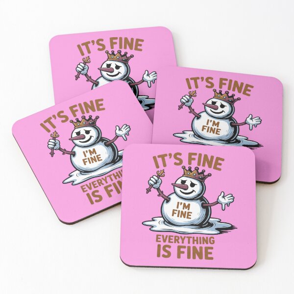 Item preview, It's Fine I'm Fine Everything is Fine designed and sold by Endless7Art.