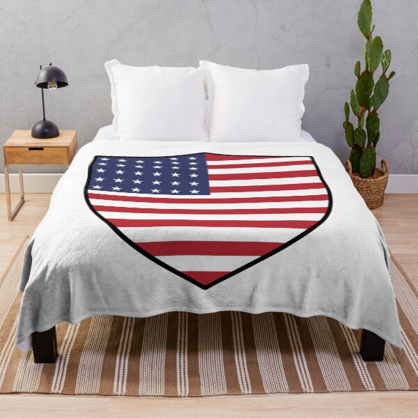 Item preview, American Flag Shield Patriotic USA Stars and Stripes designed and sold by FemmePod.