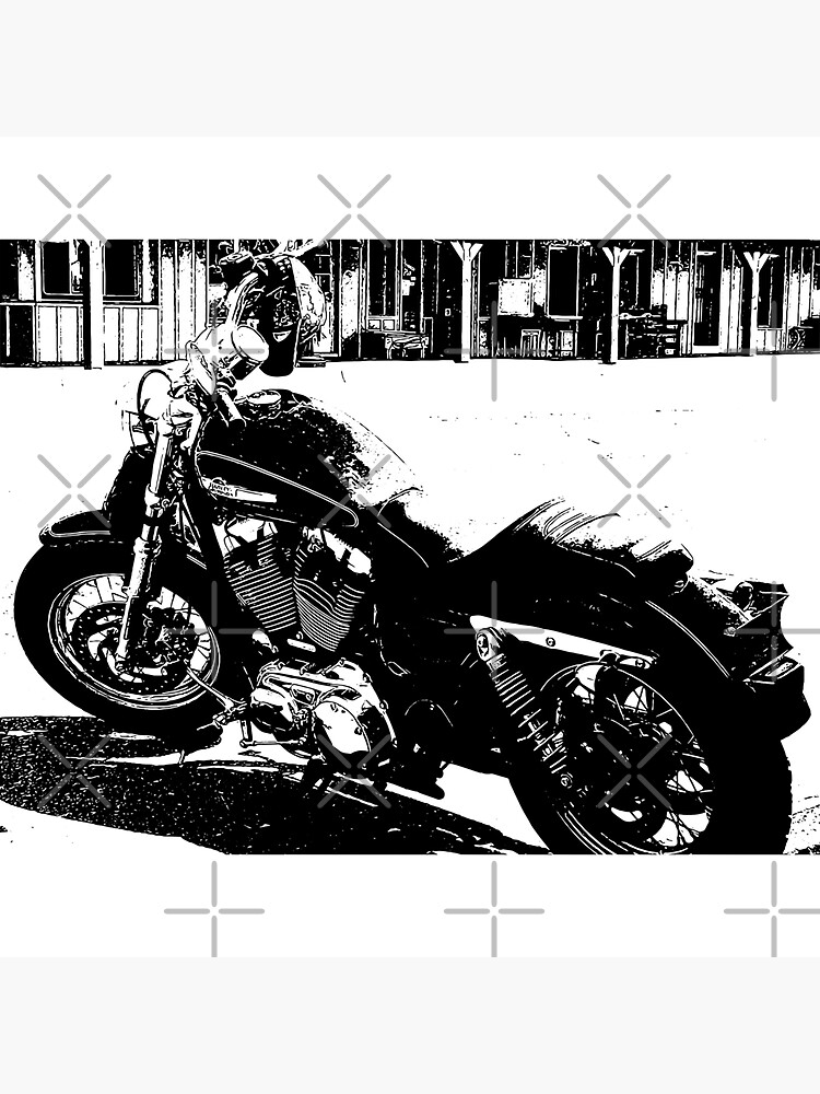 "Iron horse" Sticker by AKB Redbubble