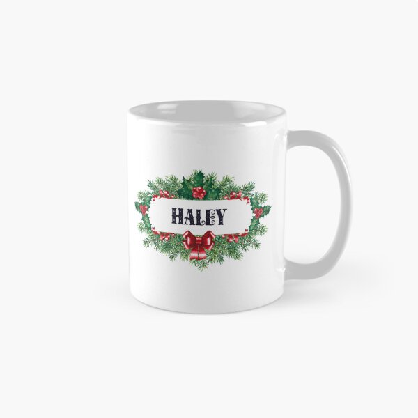 Item preview, Haley Funny & Cool Personalized Christmas Name – Custom Holiday Gift for Girls and Women designed and sold by Oussinc.
