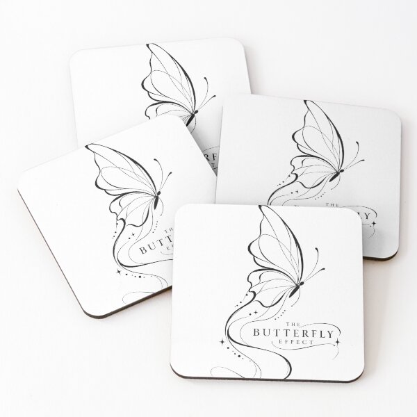 Item preview, Magical Butterfly Effect Elegant Line Art designed and sold by Pali's shop.