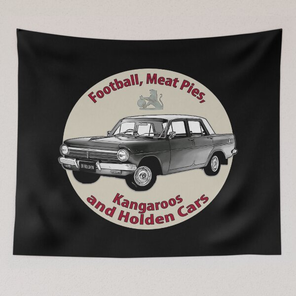 Item preview, EH Holden Sedan | Football, Meat Pies, Kangaroos and Holden Cars | Aussie Classic designed and sold by Michael van der Hoorn.