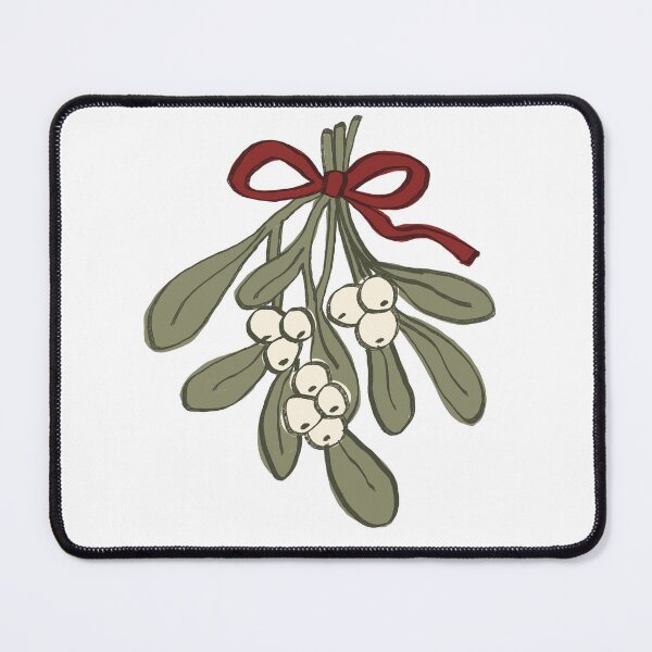 Item preview, Hand Drawn Mistletoe Christmas Illustration designed and sold by DeepArt100.