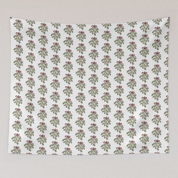 Item preview, Hand Drawn Mistletoe Christmas Illustration designed and sold by DeepArt100.