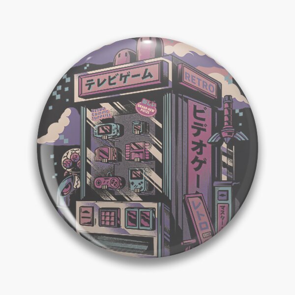 Item preview, Vintage Retro Gaming Machine Design for Classic Arcade Enthusiasts designed and sold by Fabval-graphics.