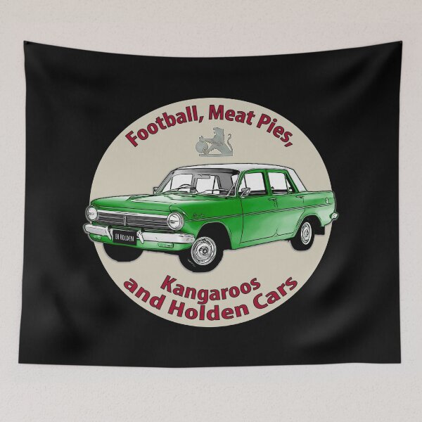 Item preview, EH Holden Sedan | Football, Meat Pies, Kangaroos and Holden Cars | Aussie Classic designed and sold by Michael van der Hoorn.