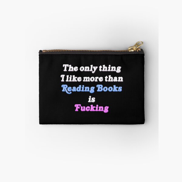 Item preview, The Only Thing I Like More Than Reading Books Inspirational Quote Design designed and sold by Fabval-graphics.