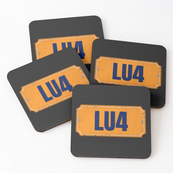 Item preview, LU4 - Vintage Luton Street Sign designed and sold by Rebel Rewind.