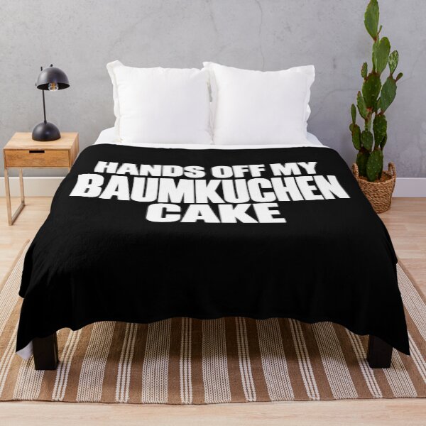 Item preview, Baumkuchen Cake – Funny Cake Lover, German Layer Cake and Sweet Dessert Humor Design designed and sold by Trendably.