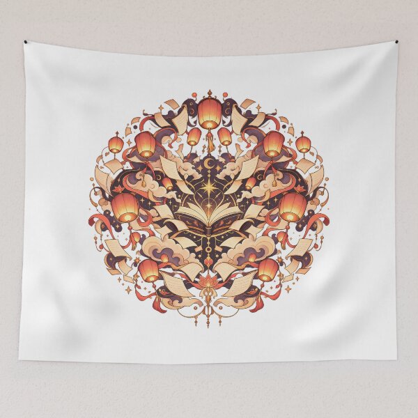 Item preview, Symmetric Illustration designed and sold by WhimsyPeachCo.