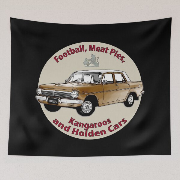 Item preview, EH Holden Sedan | Football, Meat Pies, Kangaroos and Holden Cars | Aussie Classic designed and sold by Michael van der Hoorn.