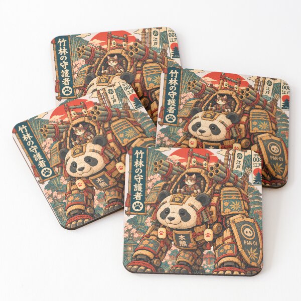 Item preview, Defenders of Old Edo: Samurai Panda Mecha designed and sold by BRTHRCNK01.