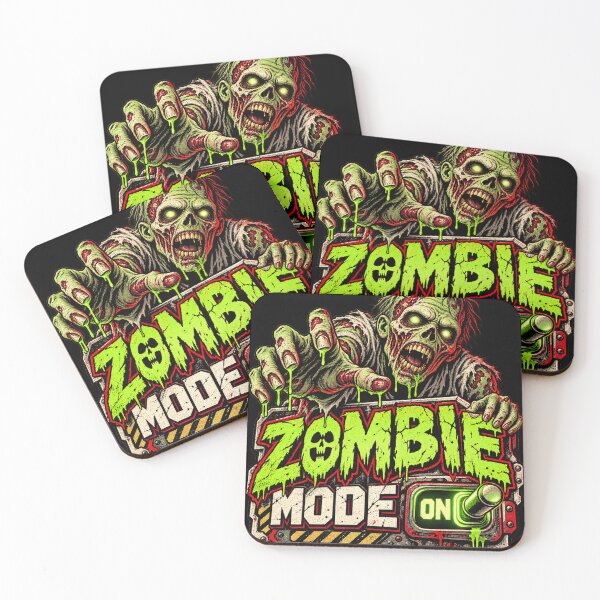 Item preview, Zombie Mode On Zombie T-Shirt Design designed and sold by THAT-ONE-TEE.