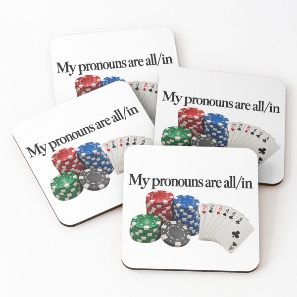 Item preview, my pronouns are all in designed and sold by itswallcraft.