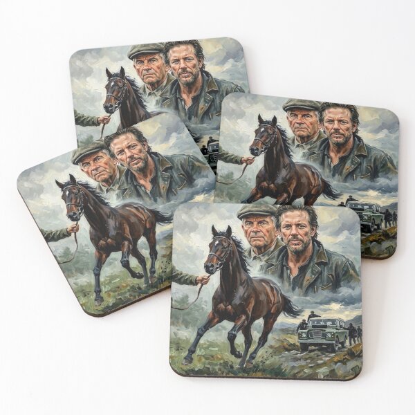 Item preview, Irish Countryside Mystery Shergar Fine Art Tribute designed and sold by Art's Diner.