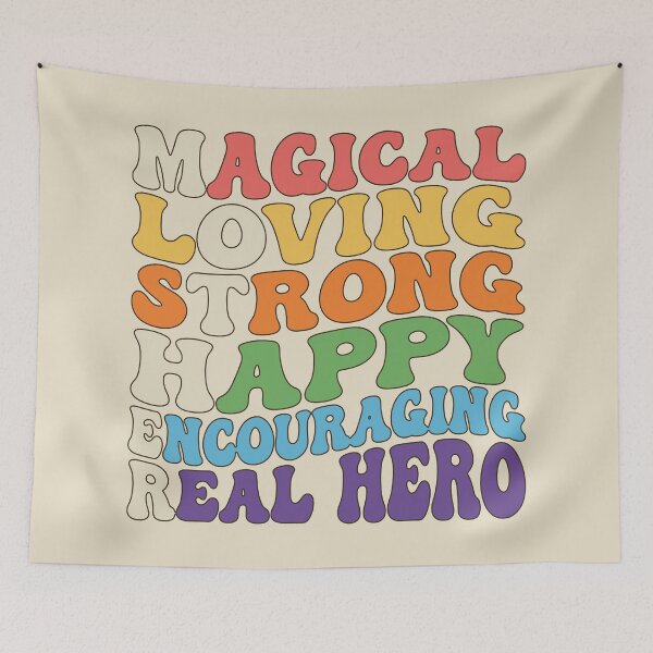 Item preview, Magical Loving Strong Happy Encouraging Real Hero. designed and sold by EunsooLee.
