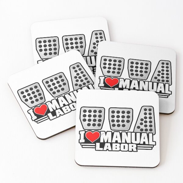 Item preview, I Love Manual Labor Funny Manual Transmission Car Pedals Driver Enthusiast designed and sold by Photo-Sphere101.