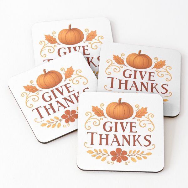 Item preview, Give Thanks – Inspirational Gratitude Design designed and sold by Bizzfora.