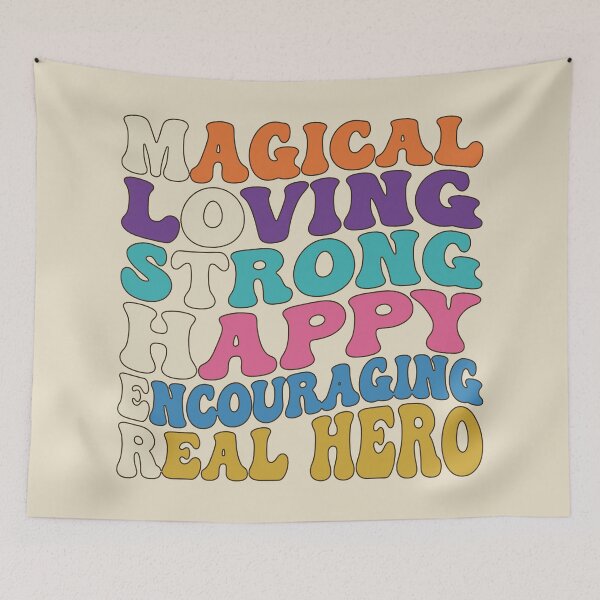 Item preview, Magical Loving Strong Happy Encouraging Real Hero. #2 designed and sold by EunsooLee.