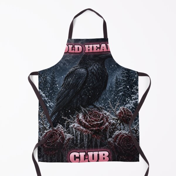Item preview, Gothic Winter Raven Shirt Cold Heart Club Frozen Red Roses Full Moon All Over Print designed and sold by Ember Lane Designs.