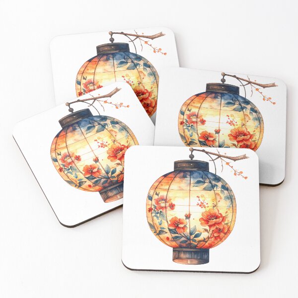 Item preview, Japanese Paper Lantern Cherry Blossom designed and sold by BetweenForms.