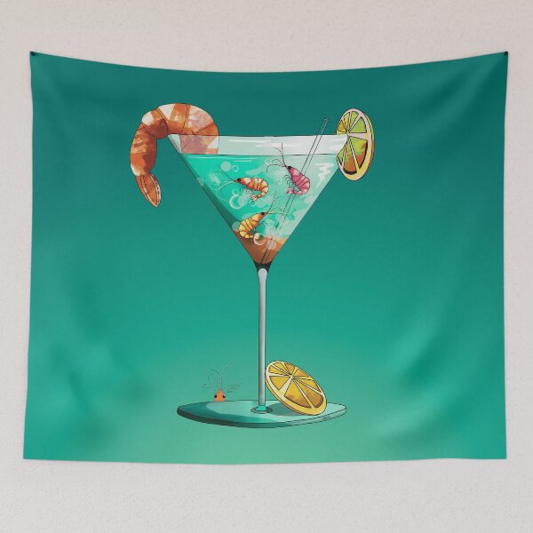 Item preview, Prawn Cocktail Shrimp Martini designed and sold by Karin Taylor.