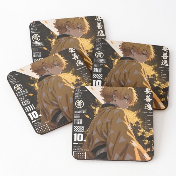 Item preview, Zenitsu Demon Slayer Modern Graphic Anime Art designed and sold by OrionInkVault.