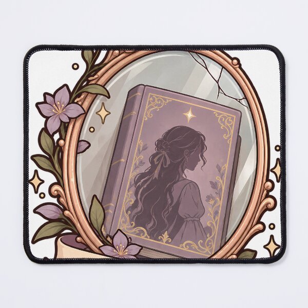Item preview, Dilemma of book reader  designed and sold by WhimsyPeachCo.