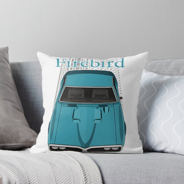 Item preview, Pontiac Firebird Ram Air Classic Muscle Car Design in Meridian Turquoise designed and sold by cr1sss2.