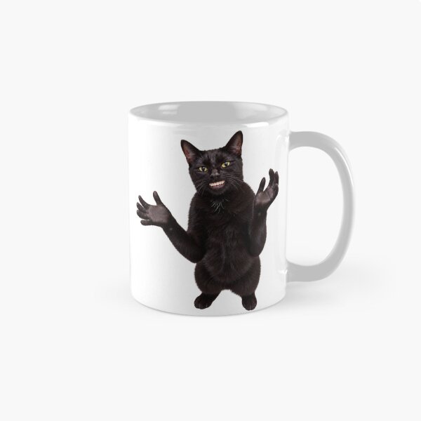 Item preview, funny ai cat meme designed and sold by itswallcraft.