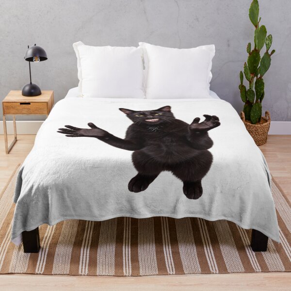 Item preview, funny ai cat meme designed and sold by itswallcraft.