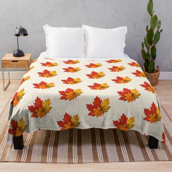 Item preview, Autumn Maple Leaves Sticker, Colorful Fall Foliage Clipart designed and sold by Rehnair.