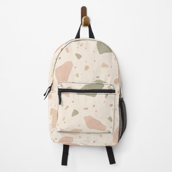Item preview, Peach and Sage Terrazzo Pattern designed and sold by LenNo9881.