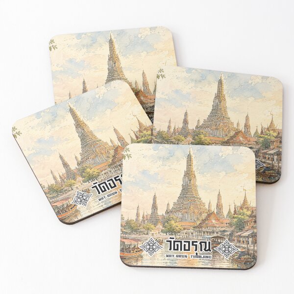 Item preview, Thailand, Let Wat Arun Light Your Journey   designed and sold by Vanich-Panich.