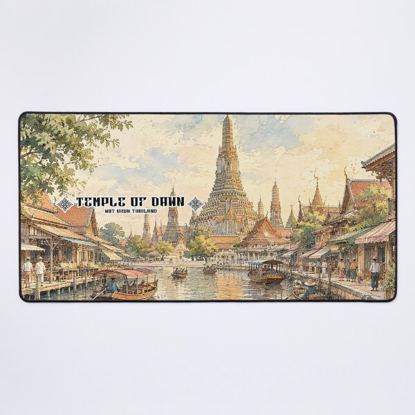 Item preview, Thailand, Let Wat Arun Light Your Journey   designed and sold by Vanich-Panich.