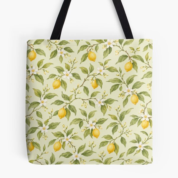 Item preview, Fresh Lemon Garden Botanical Pattern designed and sold by LenNo9881.