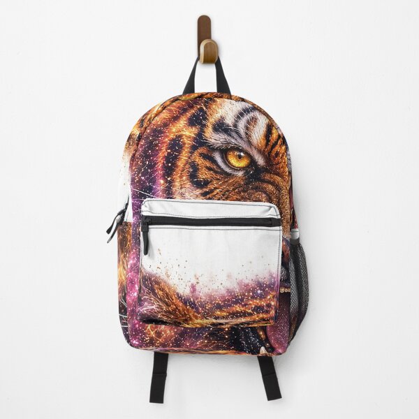 Item preview, Cosmic Tiger Fire Nebula Roaring Tiger All Over Print Shirt designed and sold by Ember Lane Designs.