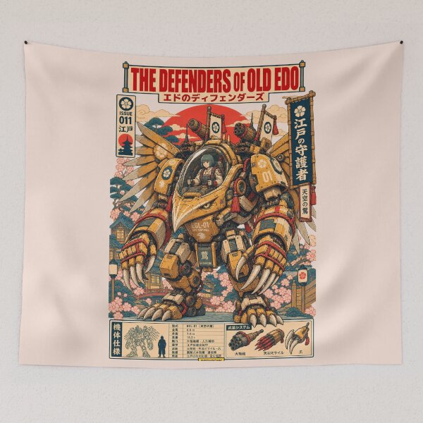 Item preview, Defenders of Old Edo: Eagle Sky Sentinel designed and sold by BRTHRCNK01.