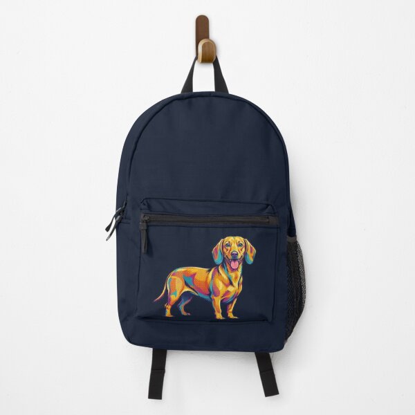 Item preview, Vibrant Pop Art Dachshund - Colorful Dog Illustration designed and sold by TontikDesign.