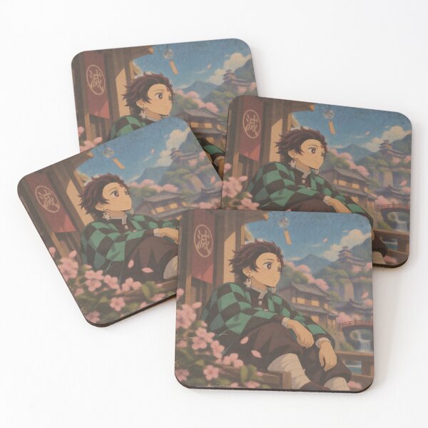 Item preview, Tanjiro Demon Slayer Peaceful Scenic Anime Art designed and sold by OrionInkVault.