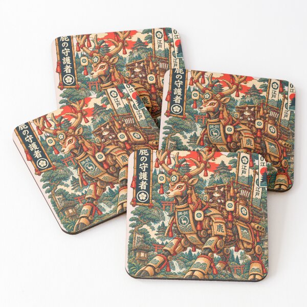 Item preview, Defenders of Old Edo: Deer Shrine Guardian designed and sold by BRTHRCNK01.