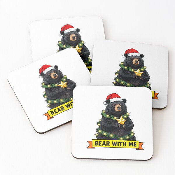 Item preview, Bear With Me - Funny Christmas ADHD Black Bear Meme designed and sold by Arc2020.
