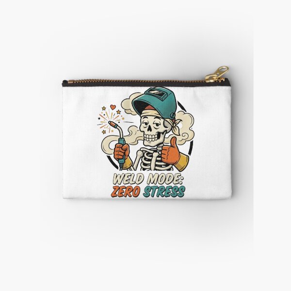 Item preview, Weld Mode Zero Stress - Funny Skeleton Welder designed and sold by SMMidoShop.