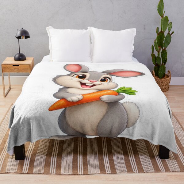 Item preview, Bambi Thumper rabbit eating carrot designed and sold by sanawnaw154.